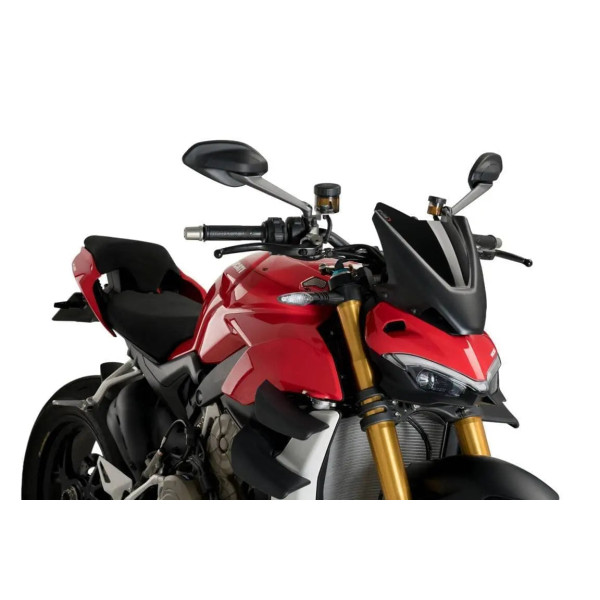 Puig Puig sport screen | black (opaque) | ducati streetfighter v2 2022>2024
